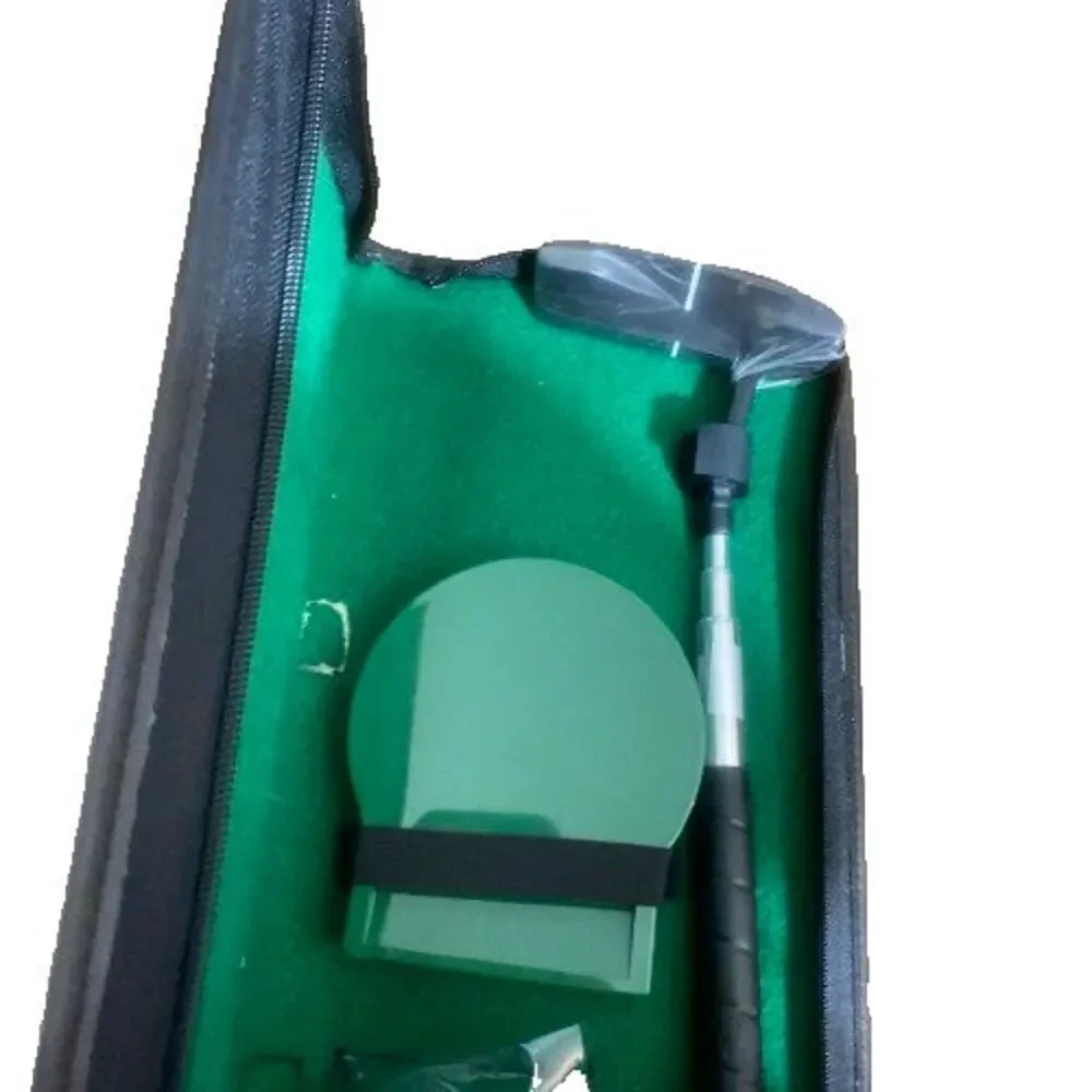 Perry Ellis Vintage Executive Golf Putter Set in Vinyl Case for Office or Travel